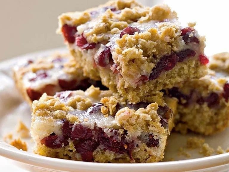 cranberry bars