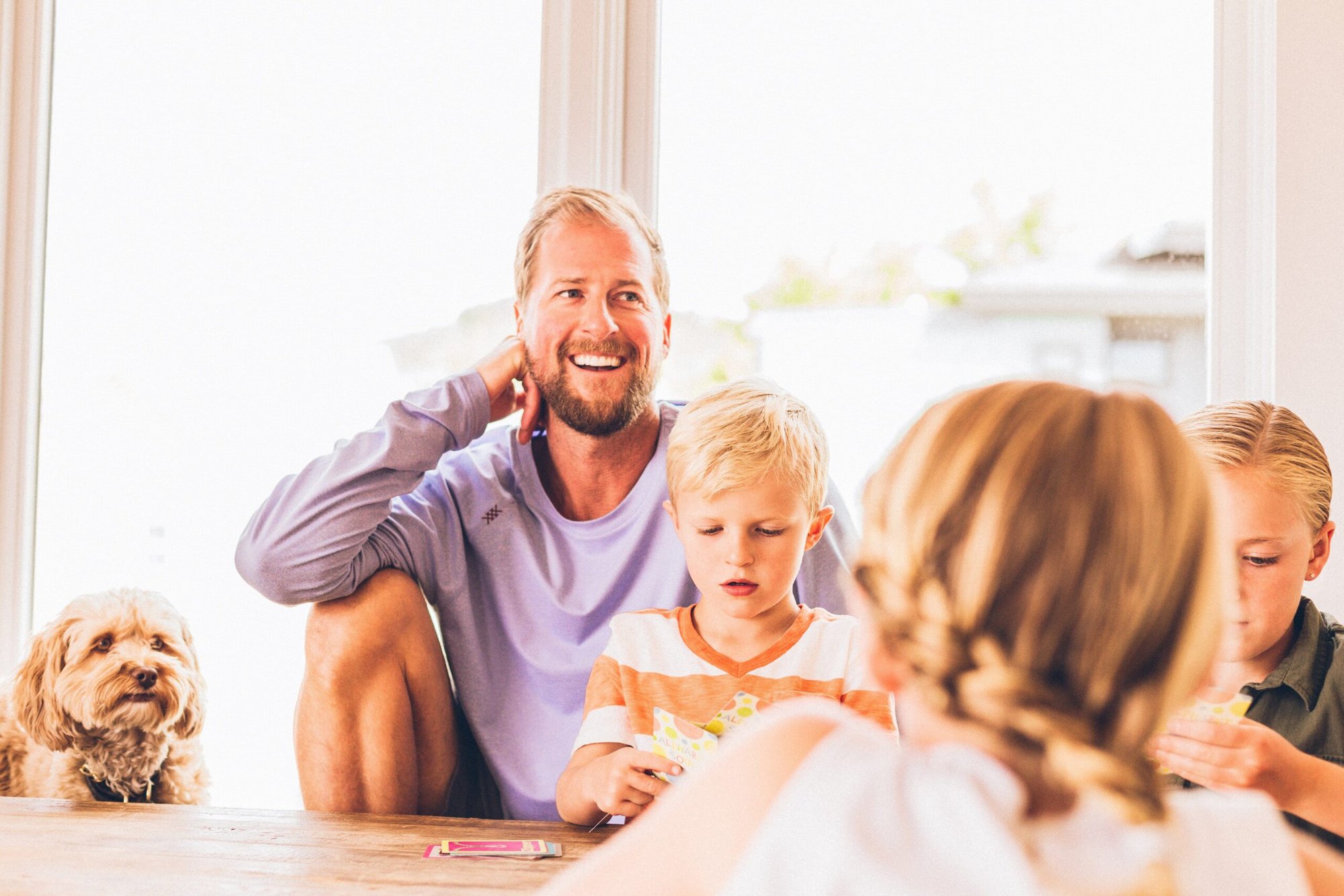 family playing games