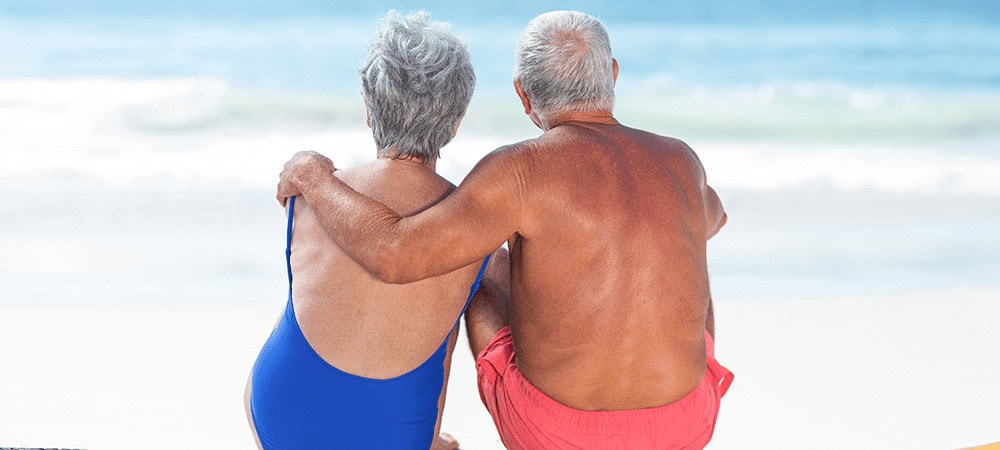 couple at beach