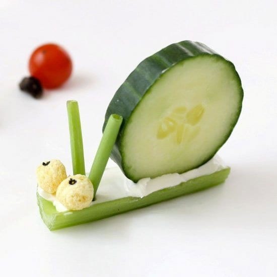 vegetable snail