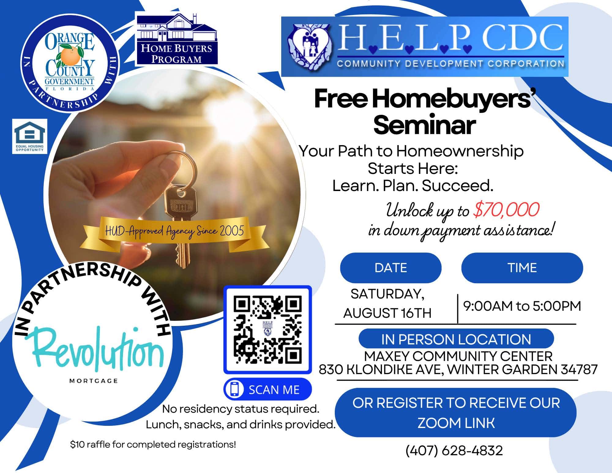 Help CDC – AUGUST 16 @ MAXEY