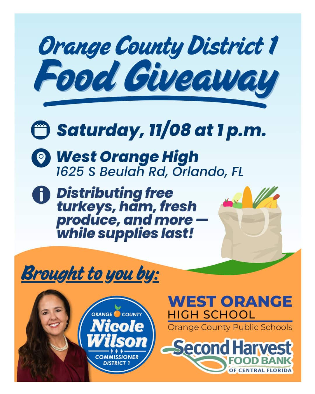 West Orange Food Drive